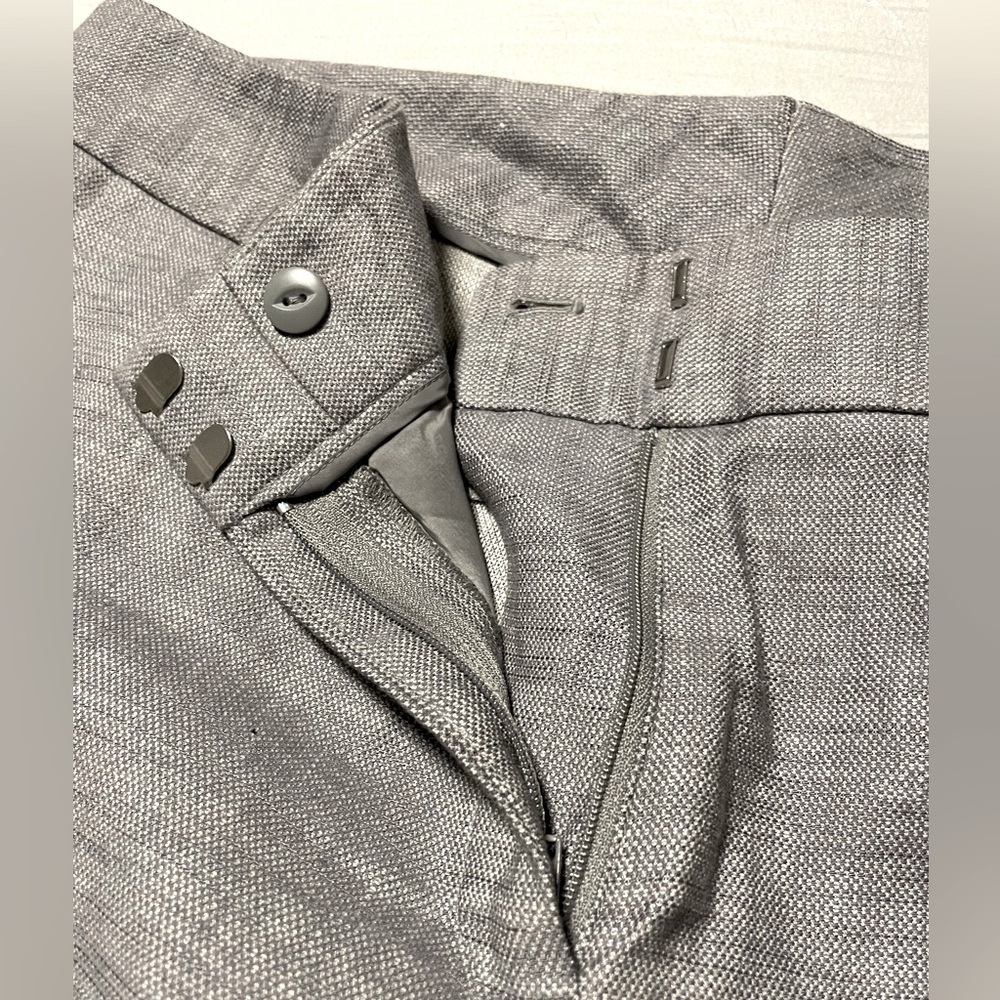 CLASSIQUES ENTIER - Black Micro Check Dress Pants/Slacks - New, Never Worn